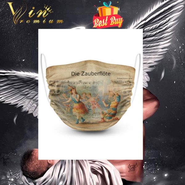 Die Zauberflote Mozart face mask 1