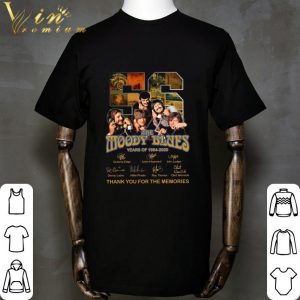 The Moody Blues years of 1964-2020 signed thank you for the memories shirt 4