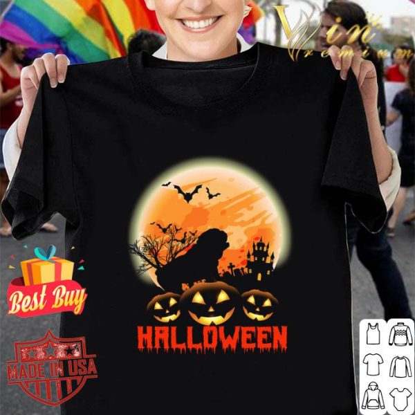 Best Pug Pumpkins Moon Halloween shirt 1