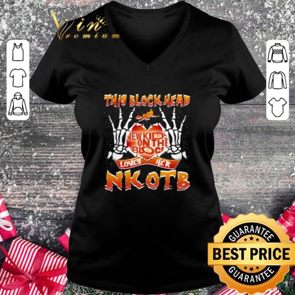 Original This block head New Kids On The Block loves her NKOTB shirt 2