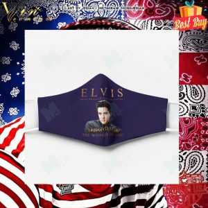 Elvis Presley Royal Philharmonic Orchestra the wonder of you face mask 4