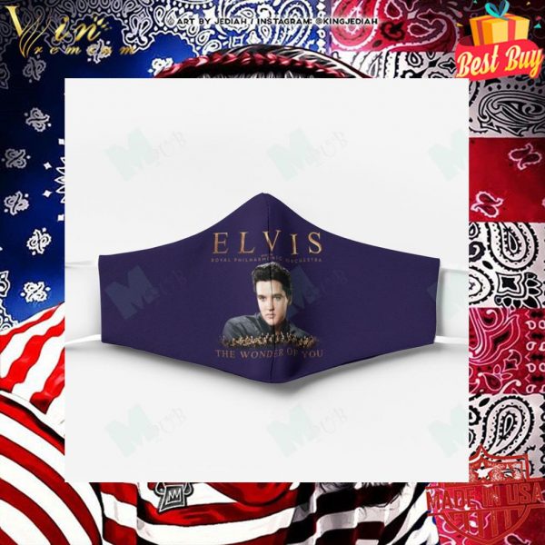 Elvis Presley Royal Philharmonic Orchestra the wonder of you face mask 2