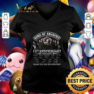 Sons Of Anarchy TV Show 12th Anniversary 2008-2020 signatures shirt 4
