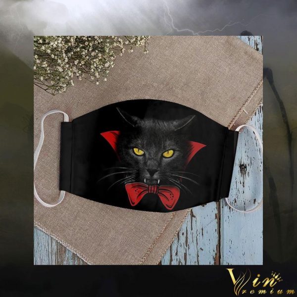 Halloween Meowcula Cat face mask 1