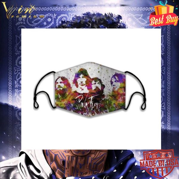 Pink Floyd Band Member Art Face Mask 3