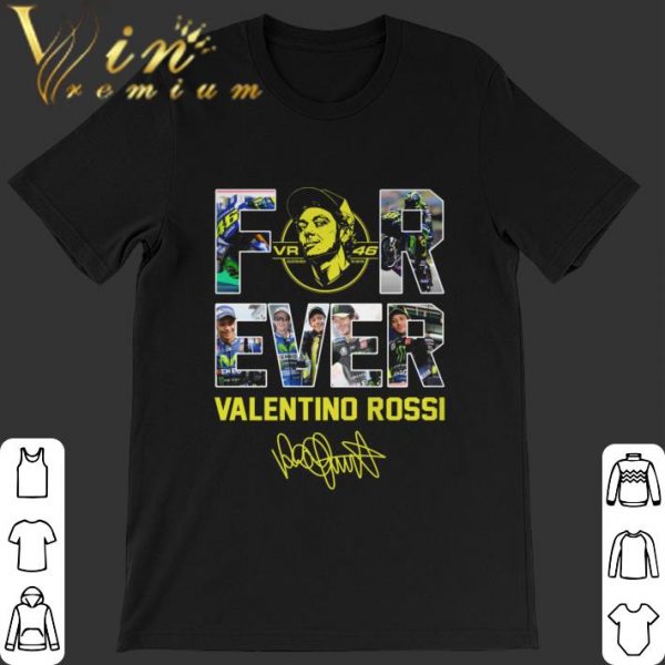 Original VR46 For Ever Valentino Rossi signature shirt 1