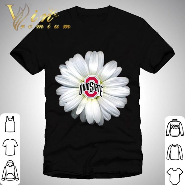 Daisy Flower Ohio State Buckeyes shirt 1