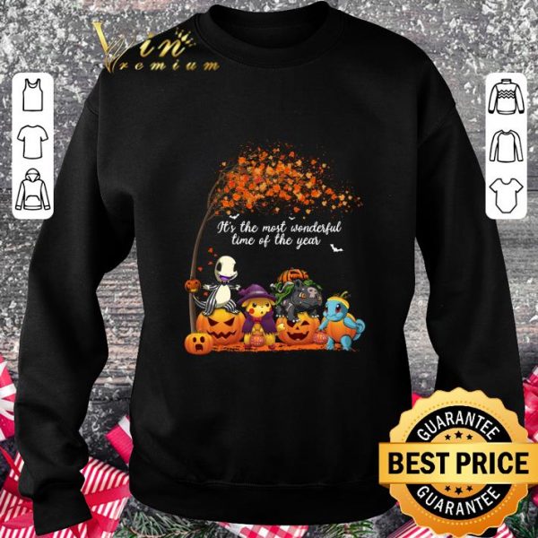 Official Pokemon halloween it's the most wonderful time of the year shirt 3
