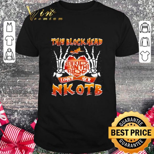 Original This block head New Kids On The Block loves her NKOTB shirt 1