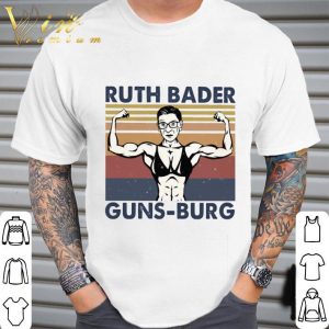 Ruth Bader Ginsburg Gym Guns-burg vintage shirt 4