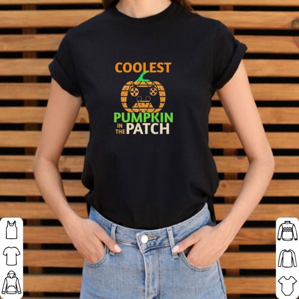 Premium Coolest Pumpkin In the patch shirt 3