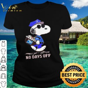 Pretty Snoopy United States Postal Service no days off shirt 4