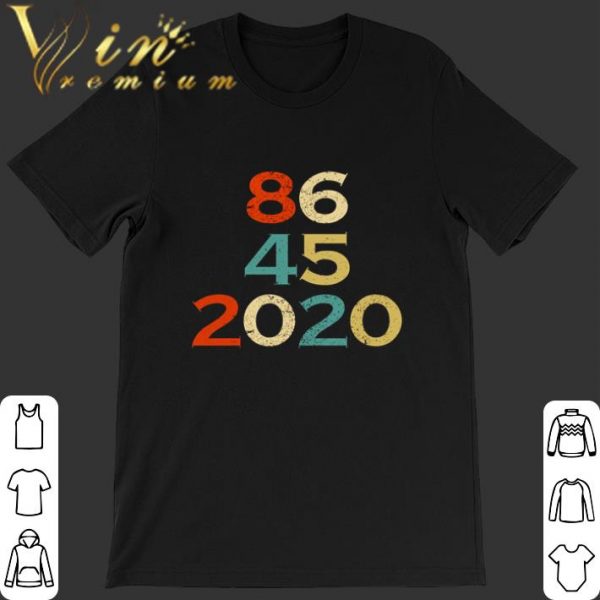 Official Ruth Bader Ginsburg 86 45 2020 Donald Trump Vintage shirt 1