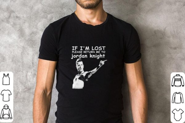Pretty If I’m lost please return me to Jordan knight shirt 2