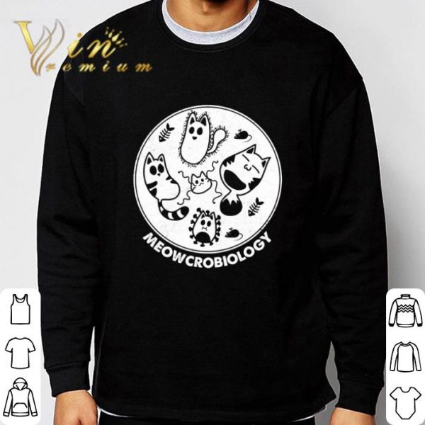 Microbiology mashup Cats Meowcrobiology Meow shirt 3