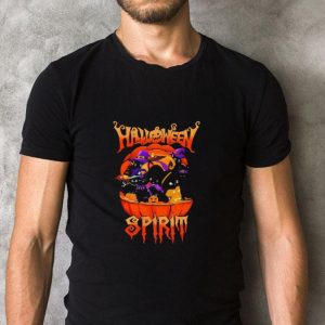 Pretty Black Cats Witch Halloween Spirit shirt 4