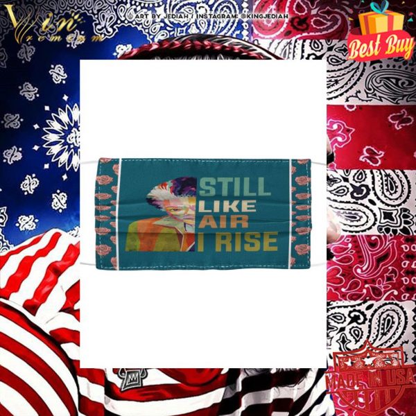 Maya Angelou still like air i rise face mask 2
