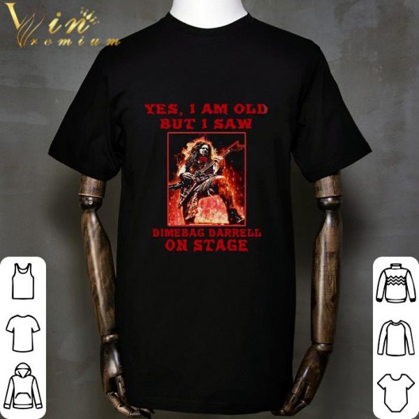 Yes i am old but i saw Dimebag Darrell on stage Pantera Damageplan shirt 2