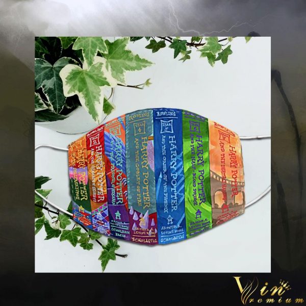 Harry Potter 7 book series face mask 1