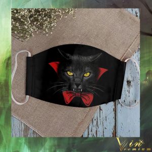Halloween Meowcula Cat face mask 5