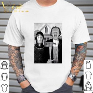 The Shining mashup American Gothic Shelley Duvall and Jack Nicholson shirt 4