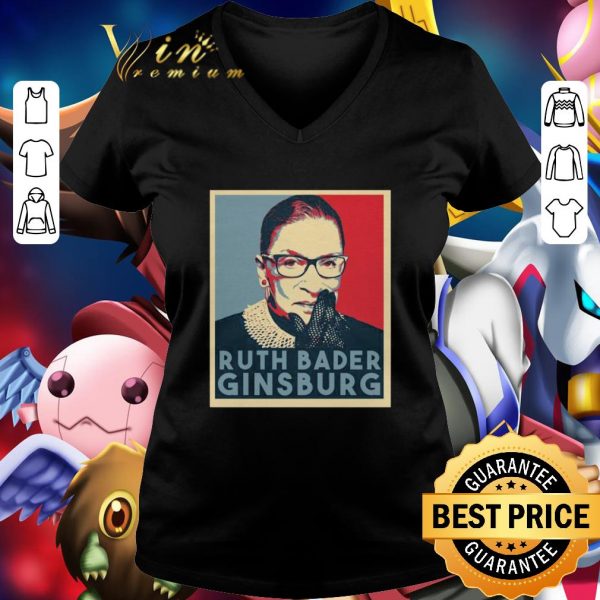 Official RIP RBG Ruth Bader Ginsburg Art Change Black shirt 2