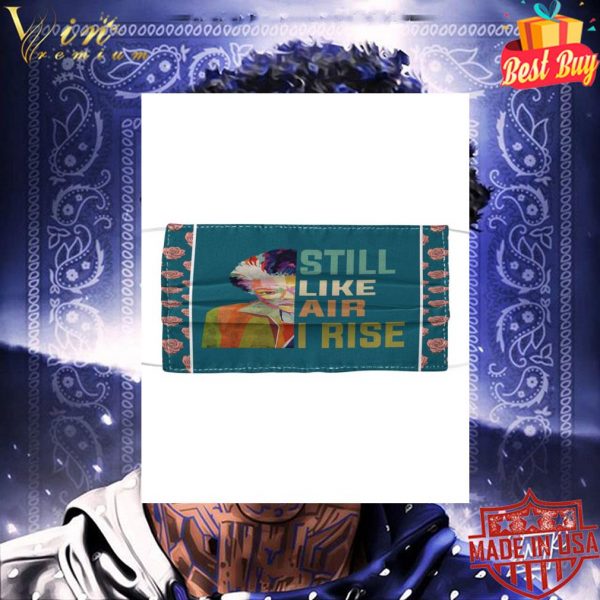 Maya Angelou still like air i rise face mask 3