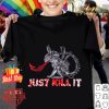 Hot Eagle skull i'm a grumpy old biker may lever of sarcasm depends on you shirt 6