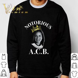 Amy Coney Barrett Notorious A.C.B. Crown shirt 5