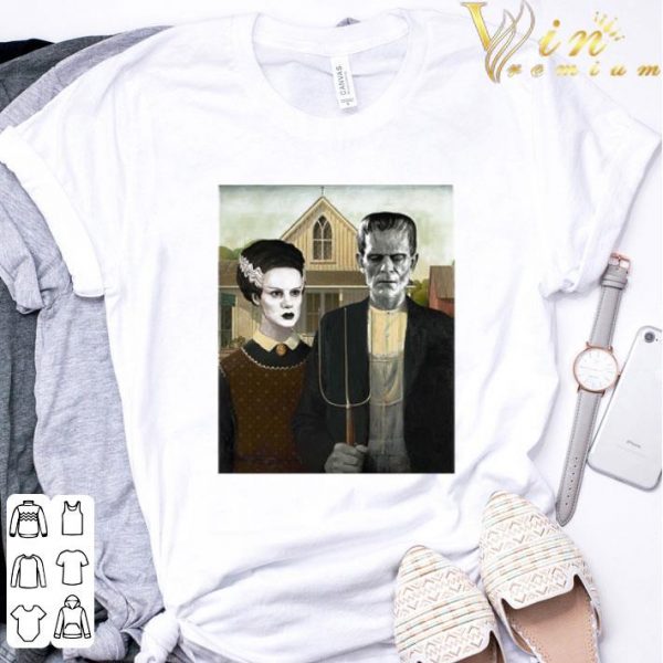 American Gothic The Bride Of Frankenstein shirt 3