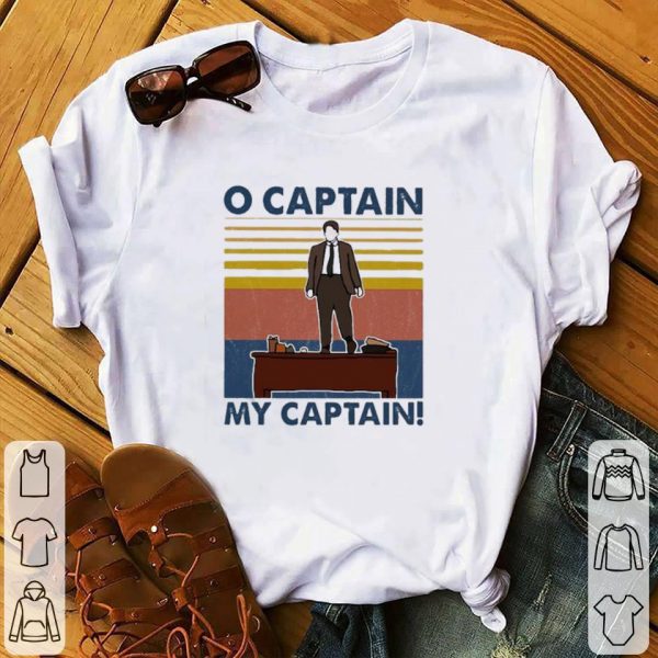 Premium O captain my captain vintage shirt 1