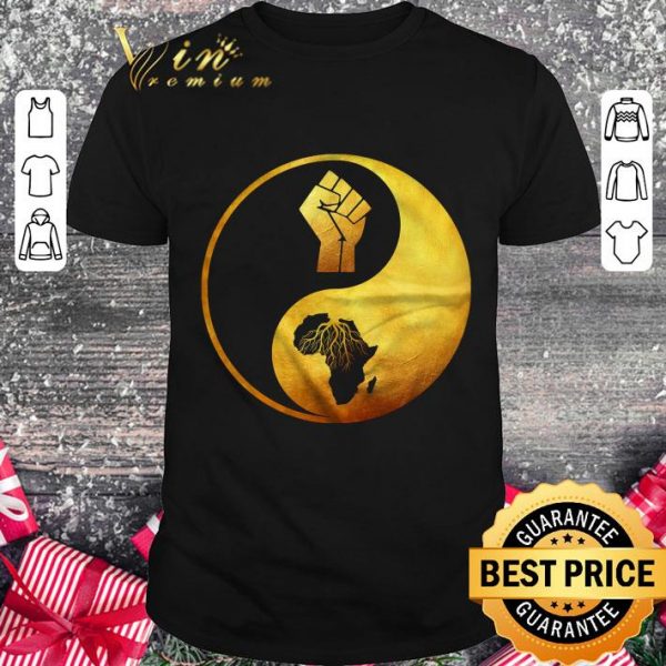 Premium Yin Yang Proud African Roots shirt 1
