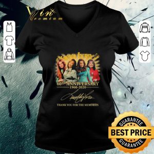 Nice Loretta Lynn 60th anniversary 1960 2020 thank you for the memories signature shirt 5