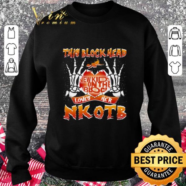 Original This block head New Kids On The Block loves her NKOTB shirt 3