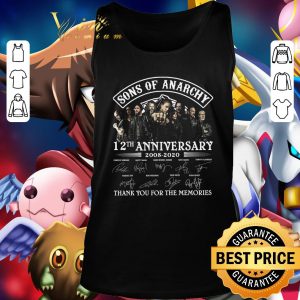 Sons Of Anarchy TV Show 12th Anniversary 2008-2020 signatures shirt 5