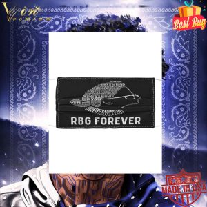 Notorious RBG forever Ruth Bader Ginsburg Quotes Feminist face mask 5