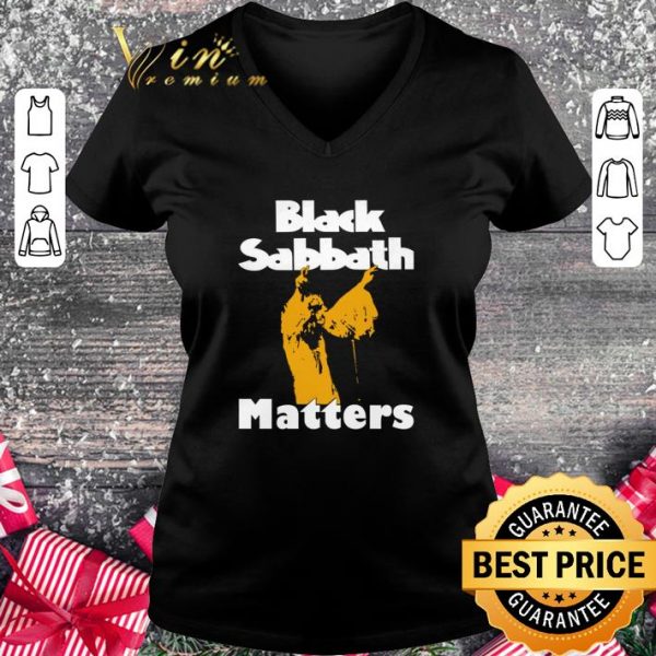 Awesome Black Sabbath Matters shirt 2