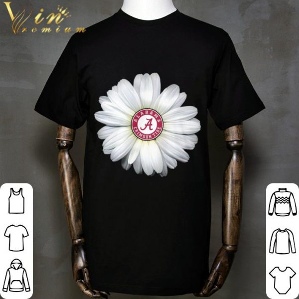 Daisy Flower Alabama Crimson Tide shirt 2