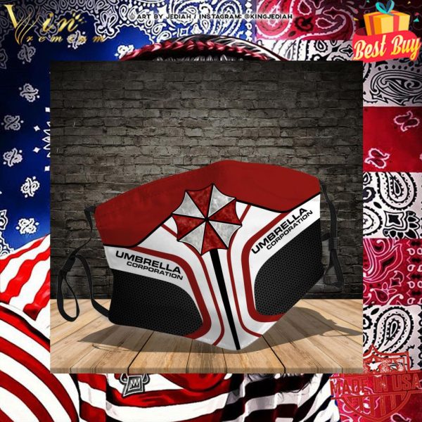 Umbrella Corporation Coronavirus face mask 2