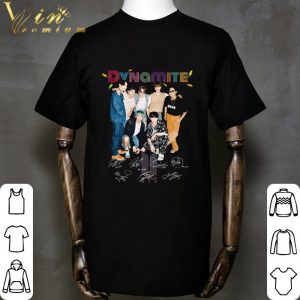 BTS member Dynamite signature shirt 4