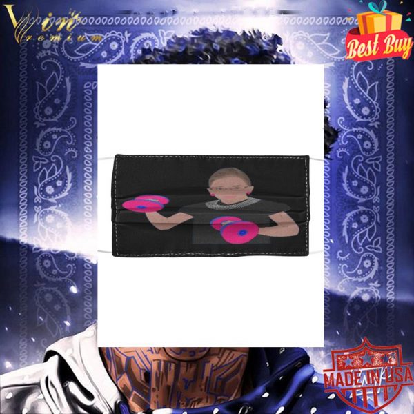 RBG Ruth Bader Ginsburg Workout face mask 3