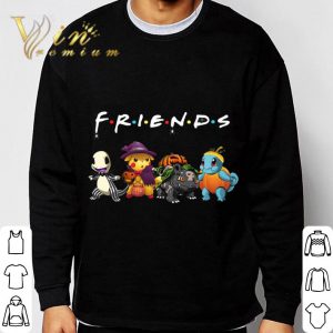 Friends Hitokage Pikachu Fushigidane Squirtle Halloween shirt 5