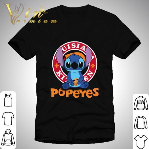 Stitch mashup Popeyes shirt 1