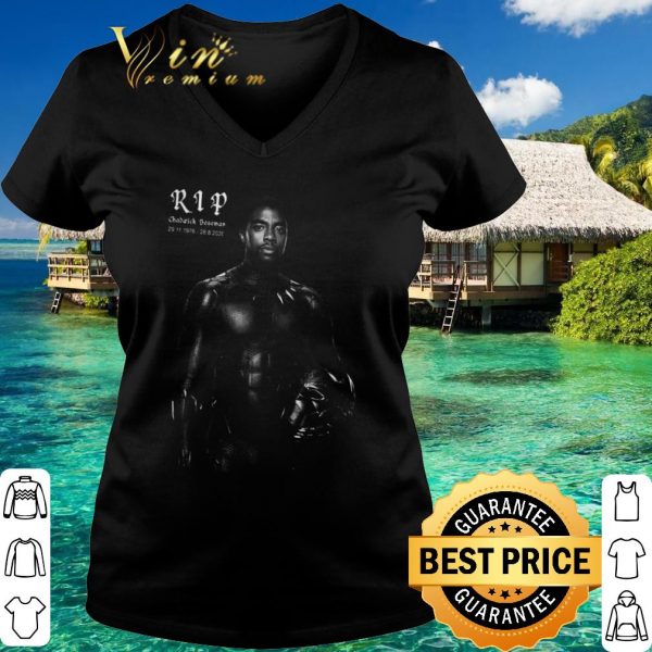 Best R.I.P Chadwick Boseman 1976 2020 shirt 3
