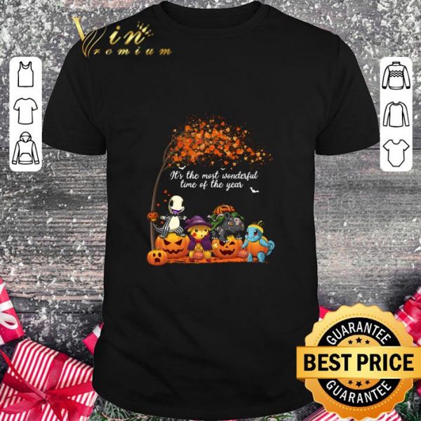 Official Pokemon halloween it's the most wonderful time of the year shirt 1