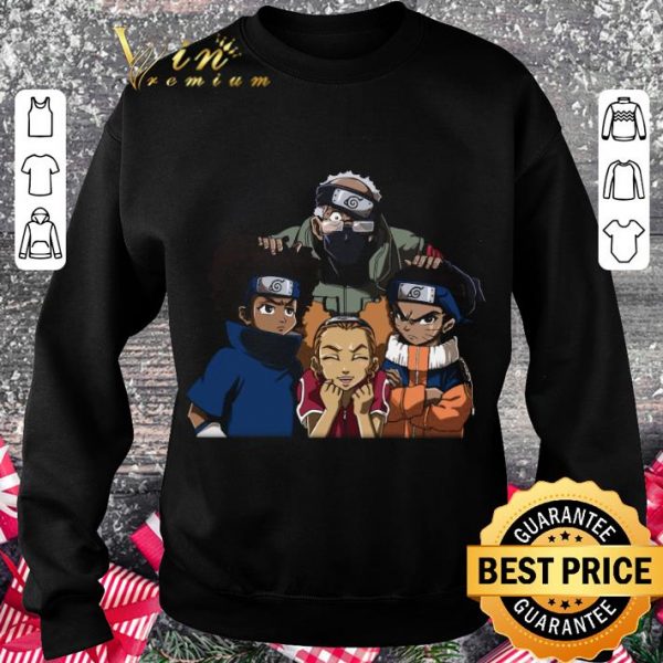 Original The Boondocks mashup Naruto shirt 3