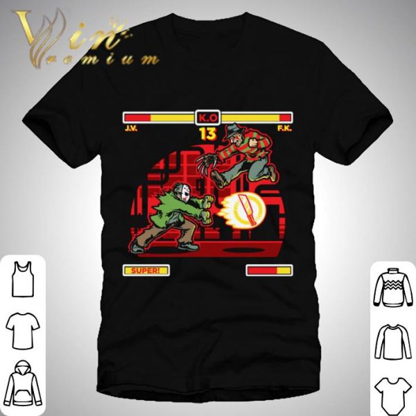 Jason Voorhees fighting Freddy Krueger shirt 1