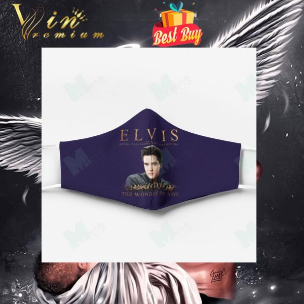 Elvis Presley Royal Philharmonic Orchestra the wonder of you face mask 1