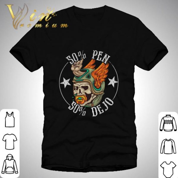 Greaser Skull 50% Pen 50% Dejo shirt 1