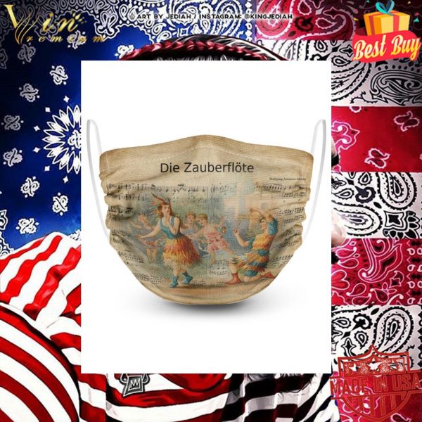 Die Zauberflote Mozart face mask 2